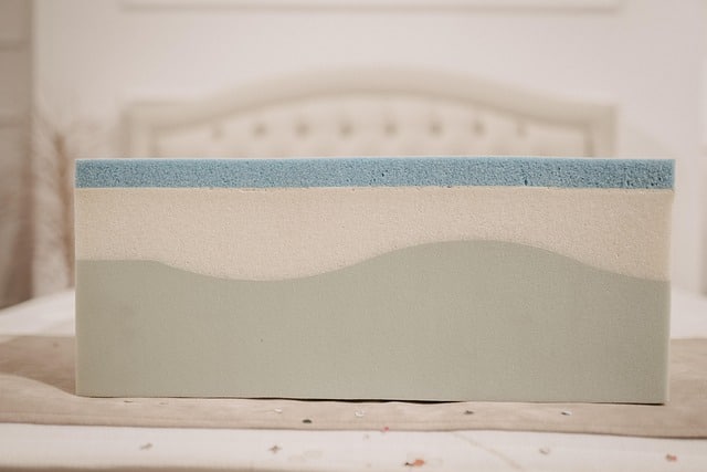 A closer look at the layers of memory foam in pet beds and mattresses and how it provides structural support.